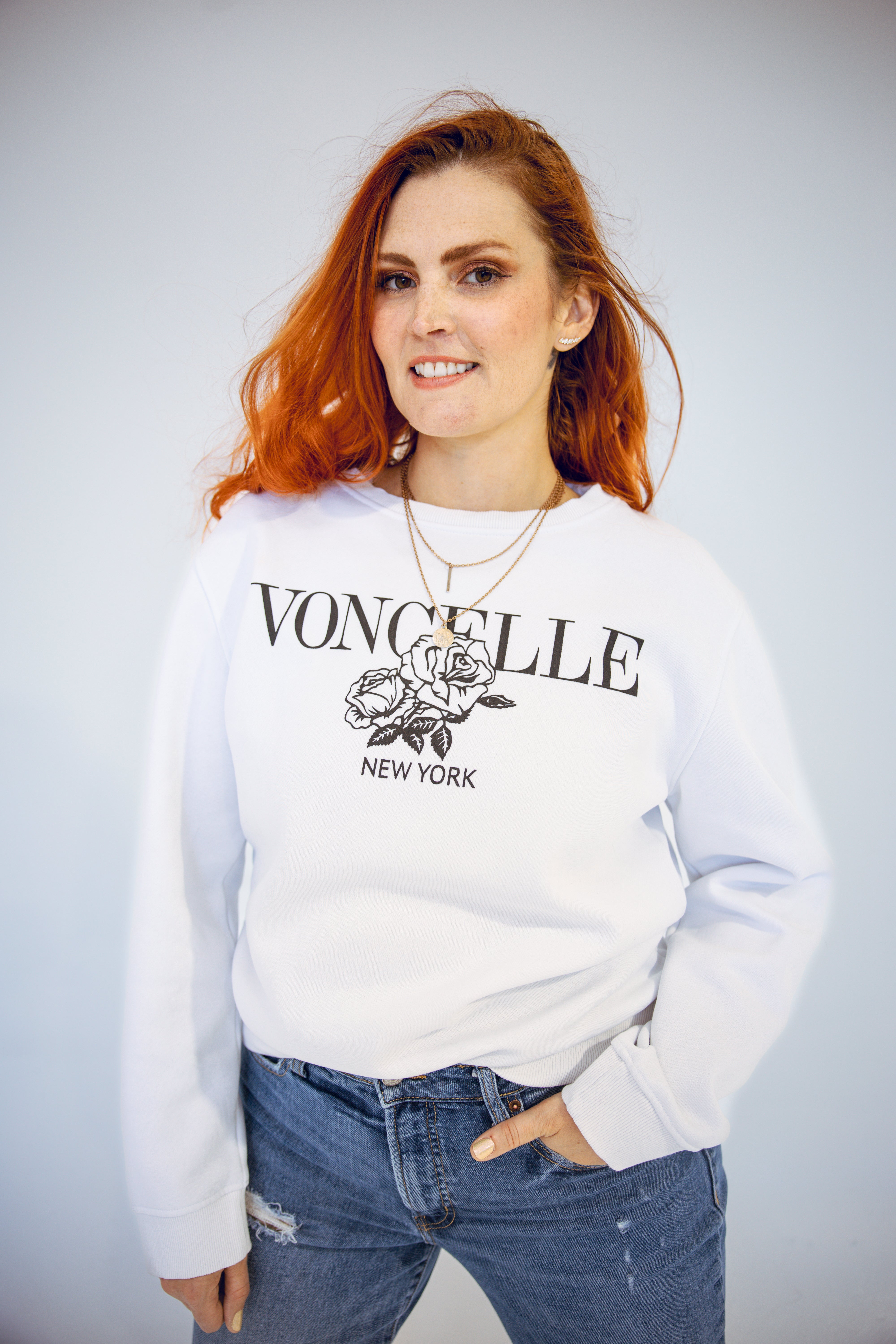 Double Rose Pullover