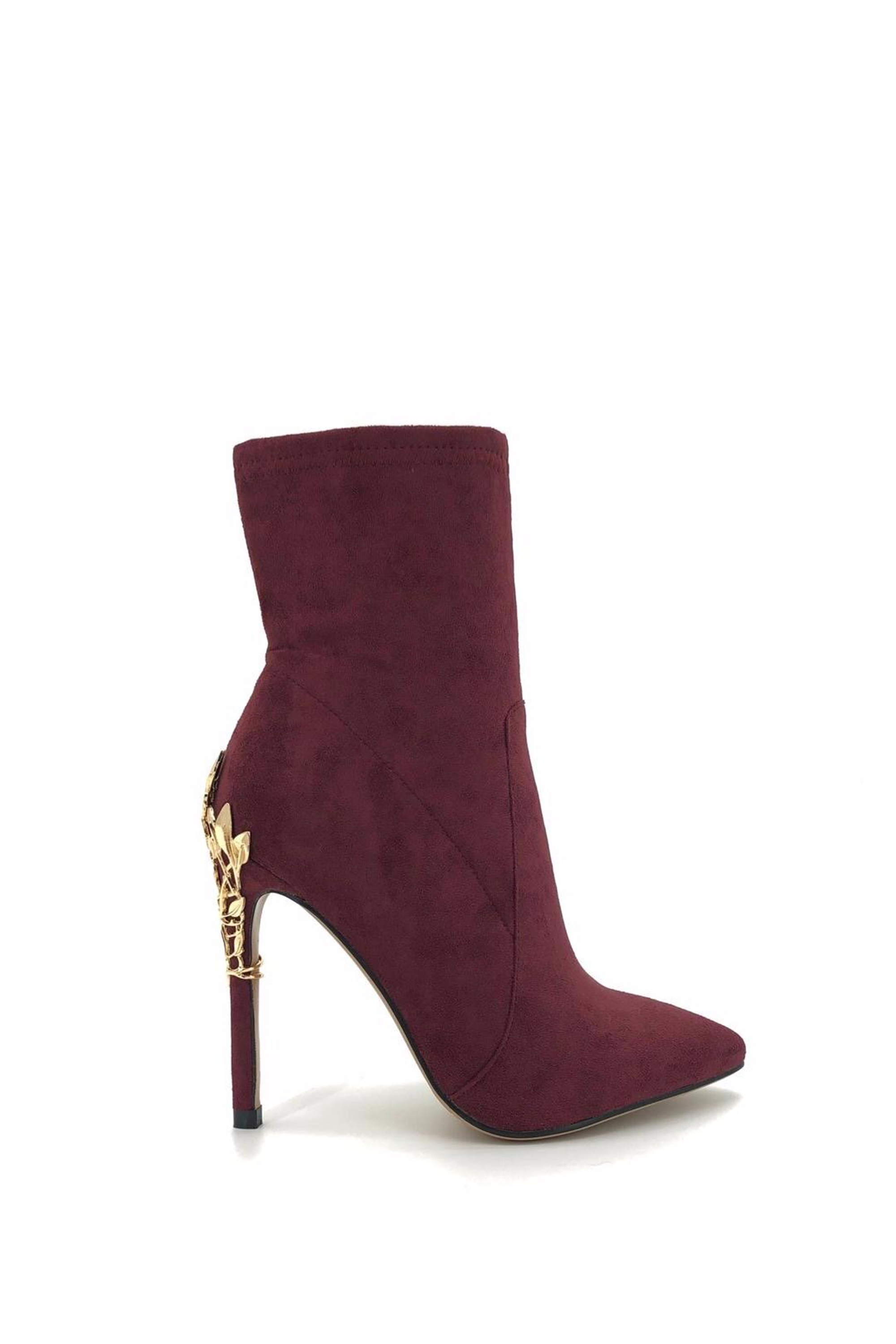 Vegan Suede Ankle Boots